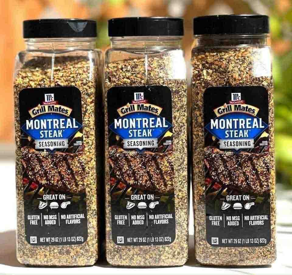  B314- Gia vị ướp Steak Grill Mates Montreal Steak Mccormick 822g 