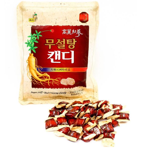  B213- Kẹo sâm không đường hàn 500g 
