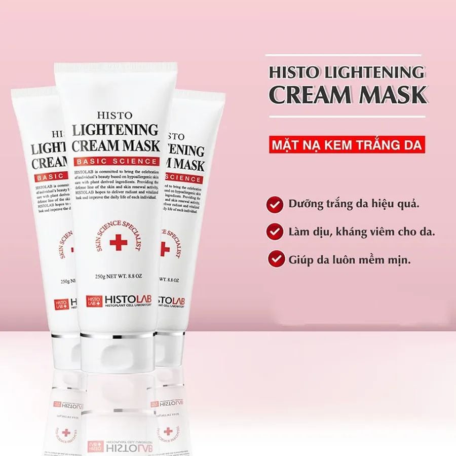  M92- Mặt nạ ủ trắng Histolab Histo Lightening Cream Mask 250g 