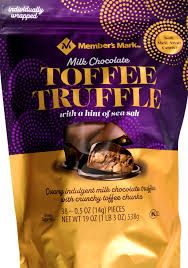  B581- Socola muối biển Toffee Truffles 538g 
