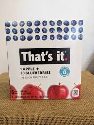  B223- Thạch trái cây ép dẻo That's It 175g 