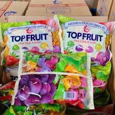  B411- Kẹo dẻo cốt trái cây TOP Fruit 500g 