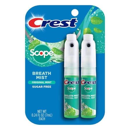  L67- Xịt thơm miệng Crest Scope (2 ống x 7ml) 
