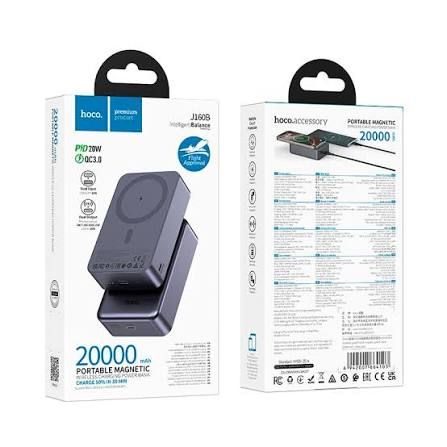  L3- Sạc dự phòng không dây J160B 20000mAh 