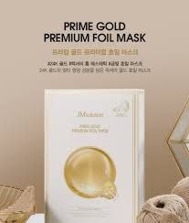  E24- Mặt nạ JM vàng Prime Gold Premium foil  hộp 10 miếng 