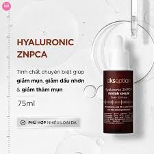  B460- Tinh chất ngừa mụn kiểm soát nhờn  EKSEPTION – Hyaluronic ZnPCA Mixlab Serum (75ml ) 
