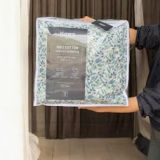  B351- (Combo 10 gói) Khăn nén rửa mặt cô gái 20x20cm 20 viên 