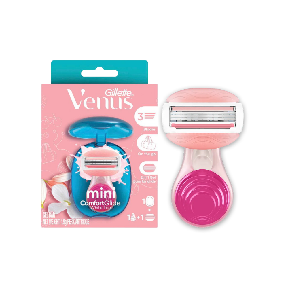  D58- Dao Cạo Gilette Venus Comfortglide White Tea Scent Mini Razor 