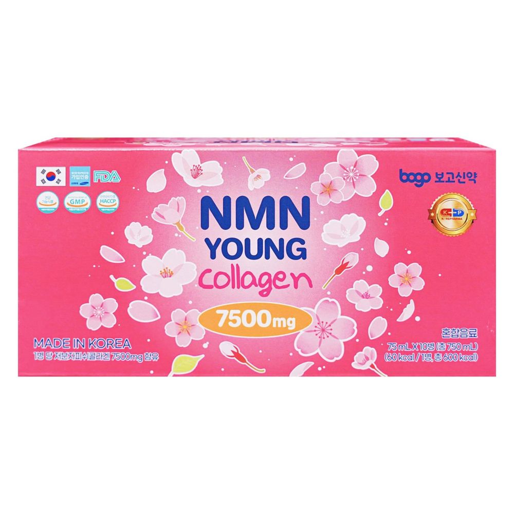  A488 - Nước collagen young NMN 10 chai x 75ml 