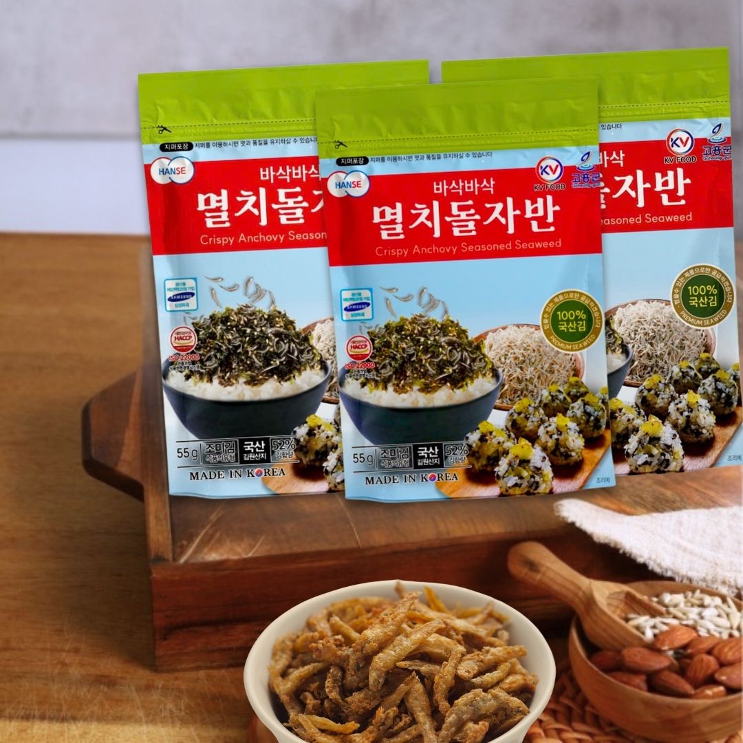  A274- Rong biển rắc cơm hàn quốc (set 3 gói) 