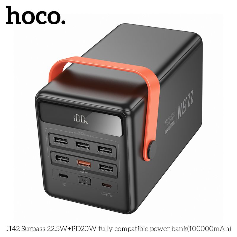  A601 - Sạc dự phòng Hoco 100000mAH 