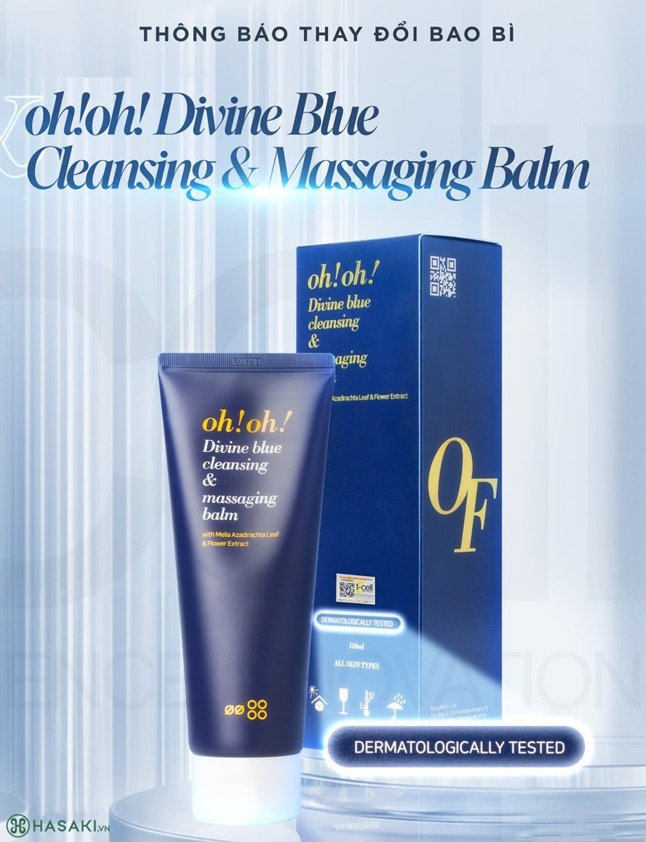  M68- Sáp Tẩy trang Oh!Oh! Divine Blue Cleansing & Massaging Balm 150ml 