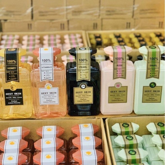  A315- Gel tắm nước hoa Pháp Sexy Skin 600ml 