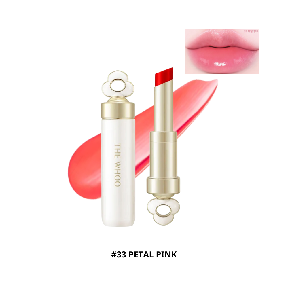  B398- Set son the whoo Essential Lip Glow Balm + 2 BB Cream 13ml  #Màu 33 Petal Pink 
