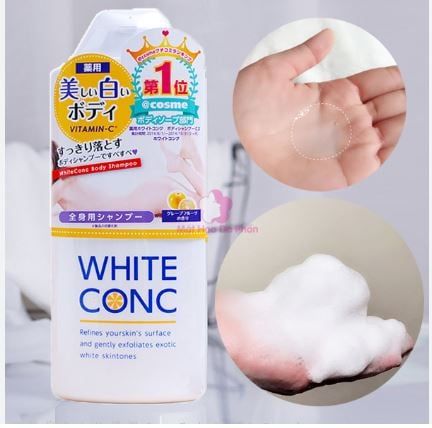  E45- Sữa tắm trắng da nhật white conc 360mln 