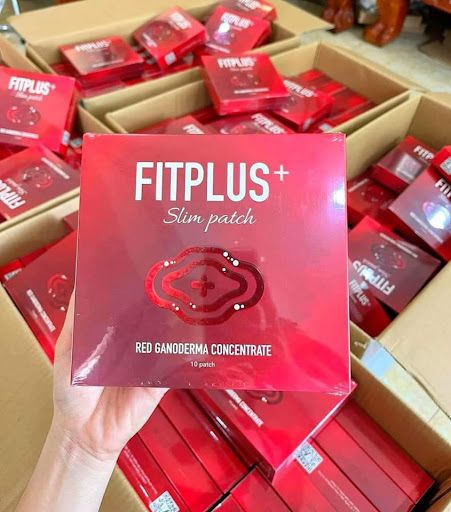  A194 - Cao dán giảm mỡ Fitplus (hộp 10 miếng) 