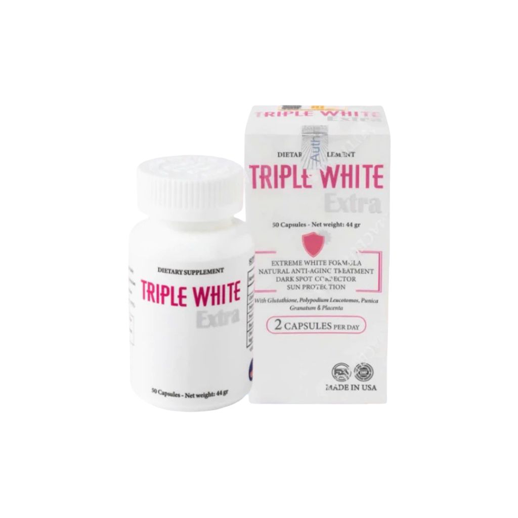  A83 - Viên uống trắng da Triple White mẫu mới 