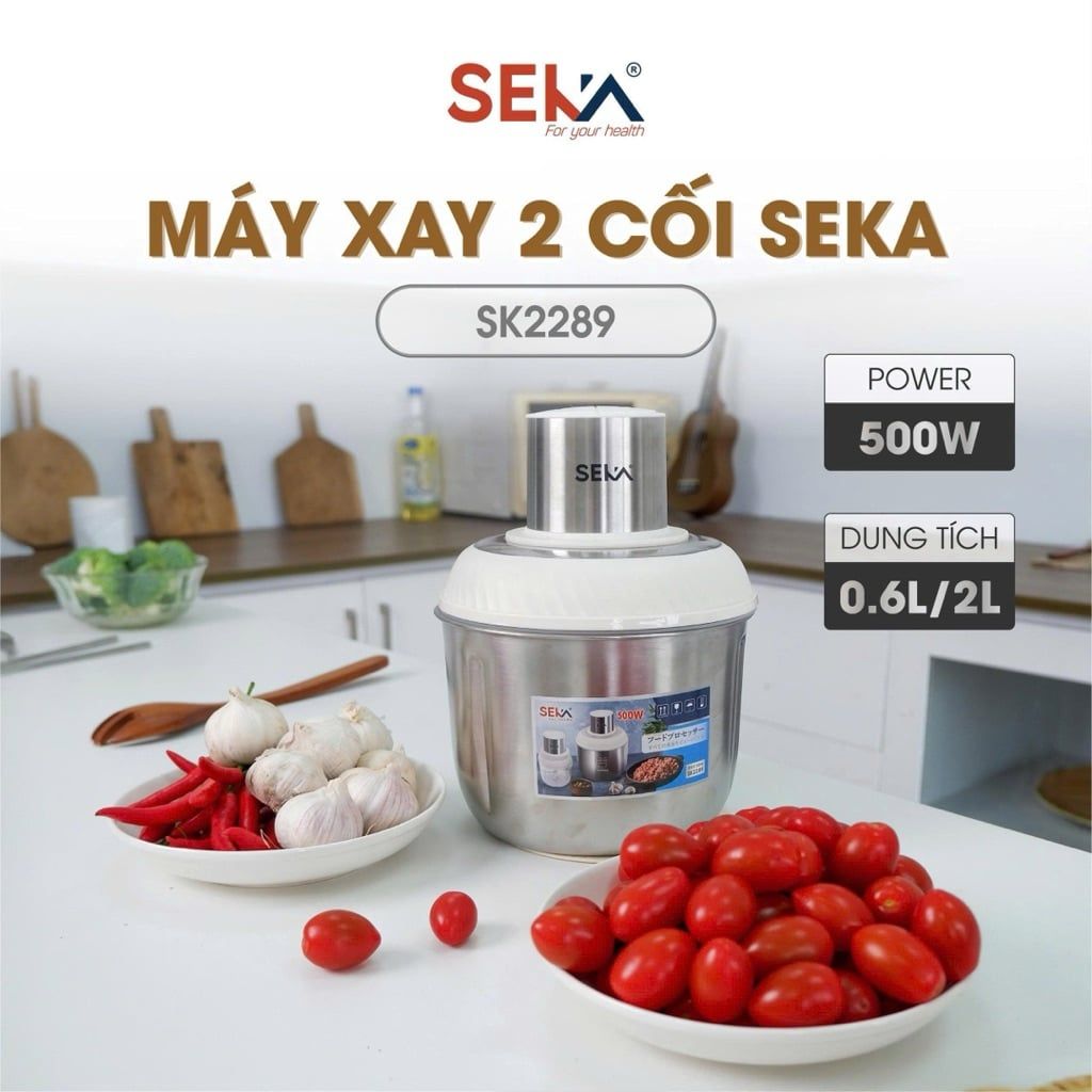  K59- Máy xay 2 cối Seka SK2289 