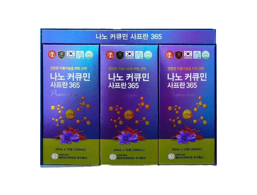  A5 - Tinh chất nghệ nano saffron 365 hộp 30 gói 