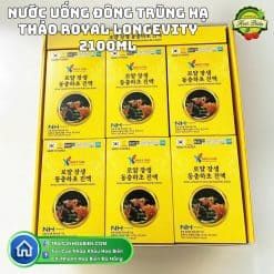  K20- Hồng sâm đông trùng hạ thảo hàn hộp 30 gói 
