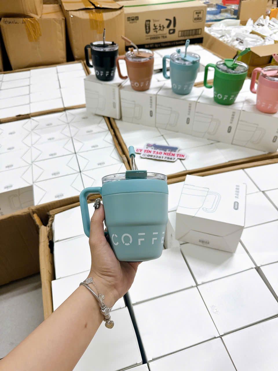  A378- Ly giữ nhiệt Coffee 480ml 