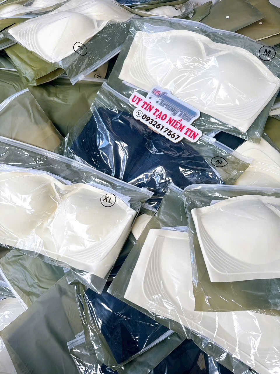  B287- Áo quây chống tụt cao cấp #Màu đen 