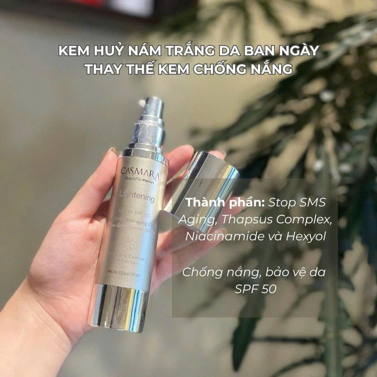  E62 - Kem Casmara ban ngày 