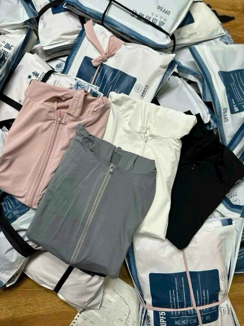  Áo chống nắng chống tia UV #Màu hồng 