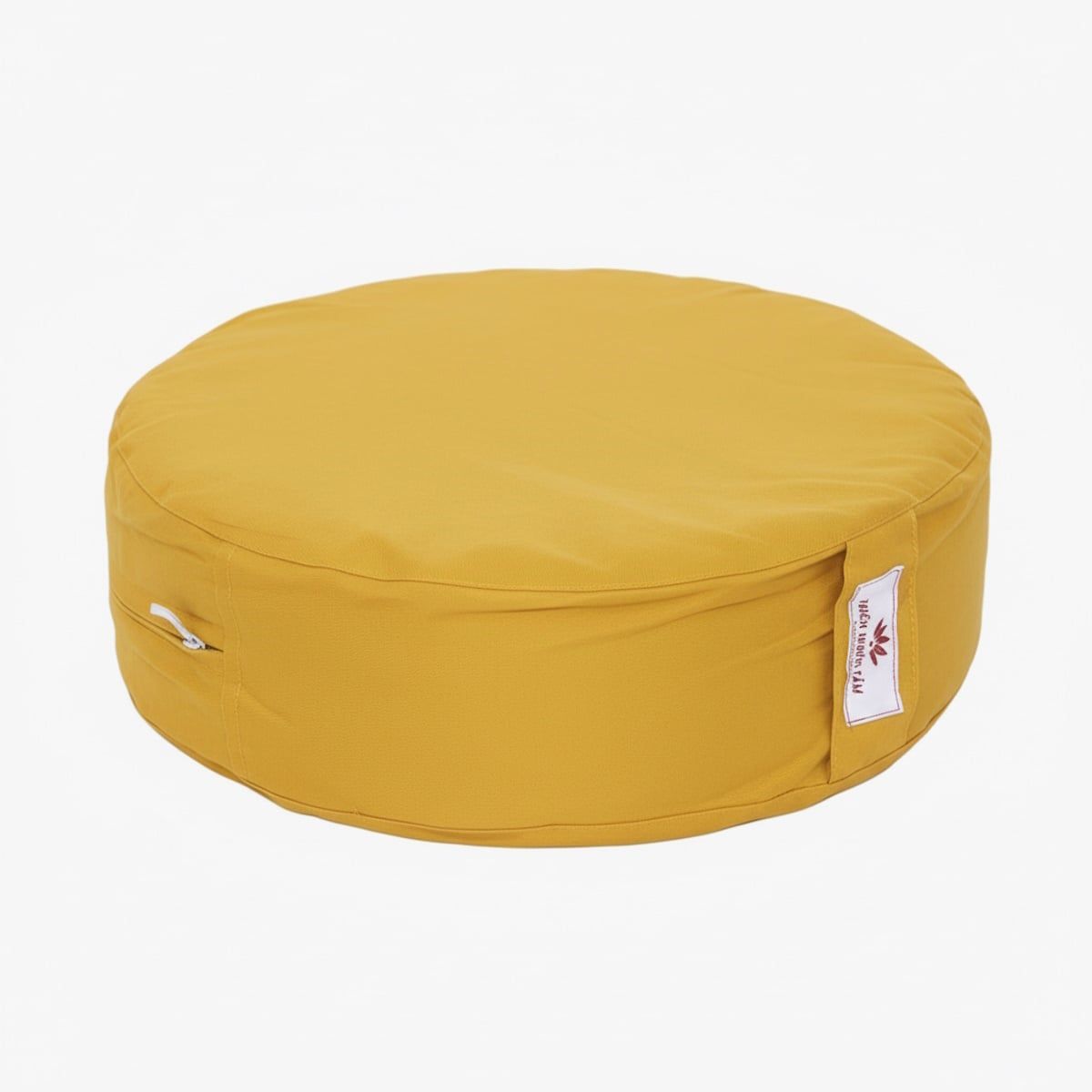  Bộ gối ngồi thiền ruột vỏ đậu xanh (Bồ đoàn và Tọa cụ) Thiên Nhiên Tâm - Vàng 