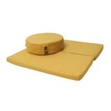  Bộ gối ngồi thiền ruột mút (Bồ đoàn và Tọa cụ) Thiên Nhiên Tâm - Vàng 