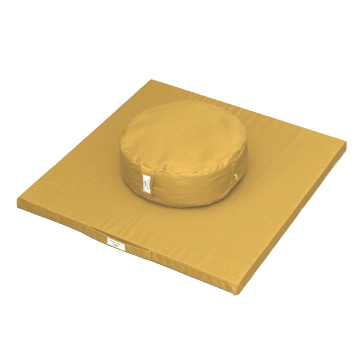  Bồ đoàn ruột vỏ đậu xanh (Gối ngồi thiền tròn) Thiên Nhiên Tâm - Vàng 