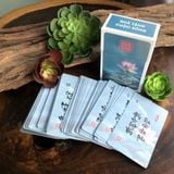  Bộ Thẻ Quà Tặng Cuộc Sống (Sen xanh) - Thư pháp Thanh Sơn 