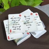  Bộ thẻ quà tặng thư pháp - Lời của bình yên 