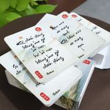  Bộ thẻ quà tặng thư pháp - Lời của bình yên 
