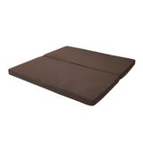  Tọa cụ gấp đôi (Đệm ngồi thiền vuông) Thiên Nhiên Tâm - Nâu 