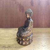  Tượng Đức Phật Thích Ca bằng đồng cao 14cm 