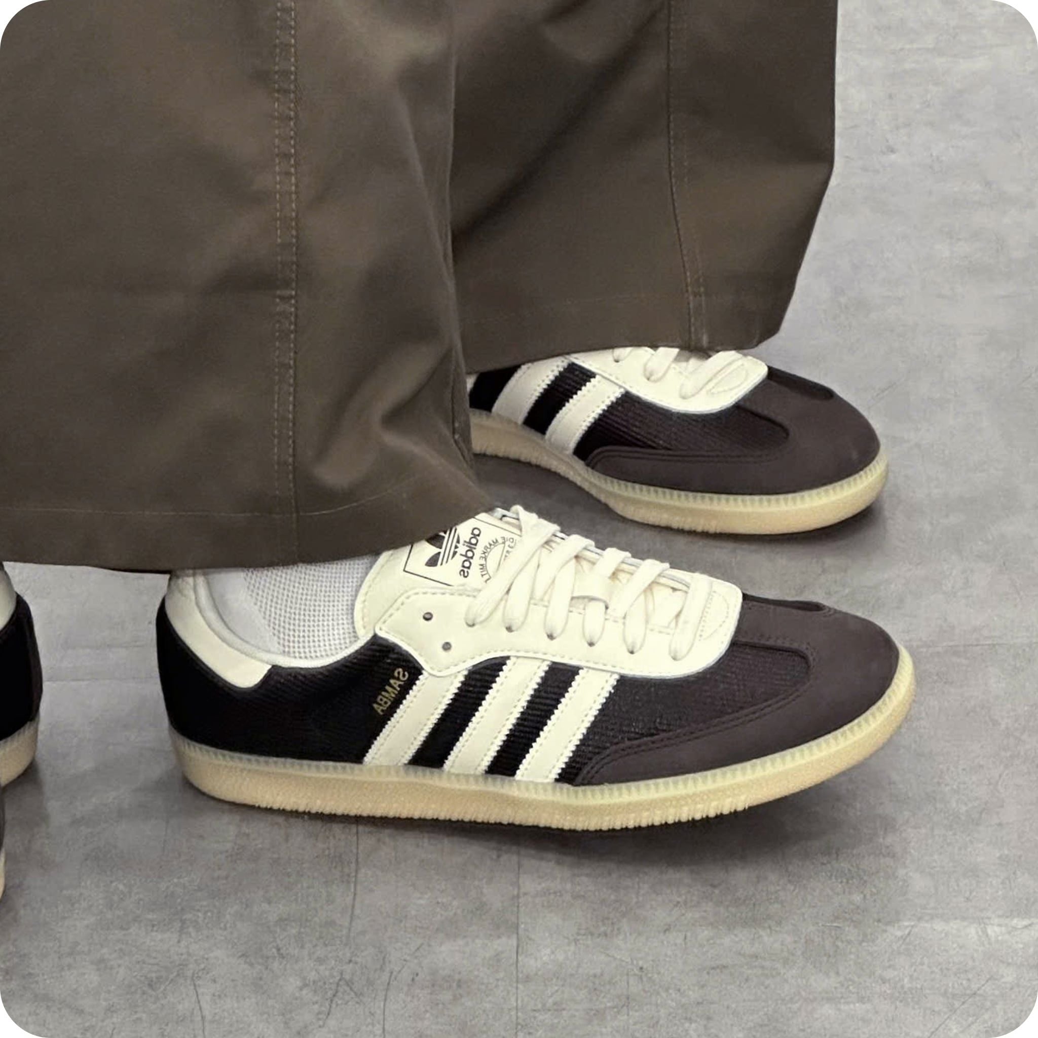  ADIDAS SAMBA OG AURORA COFFEE CREAM WHITE IH6843 