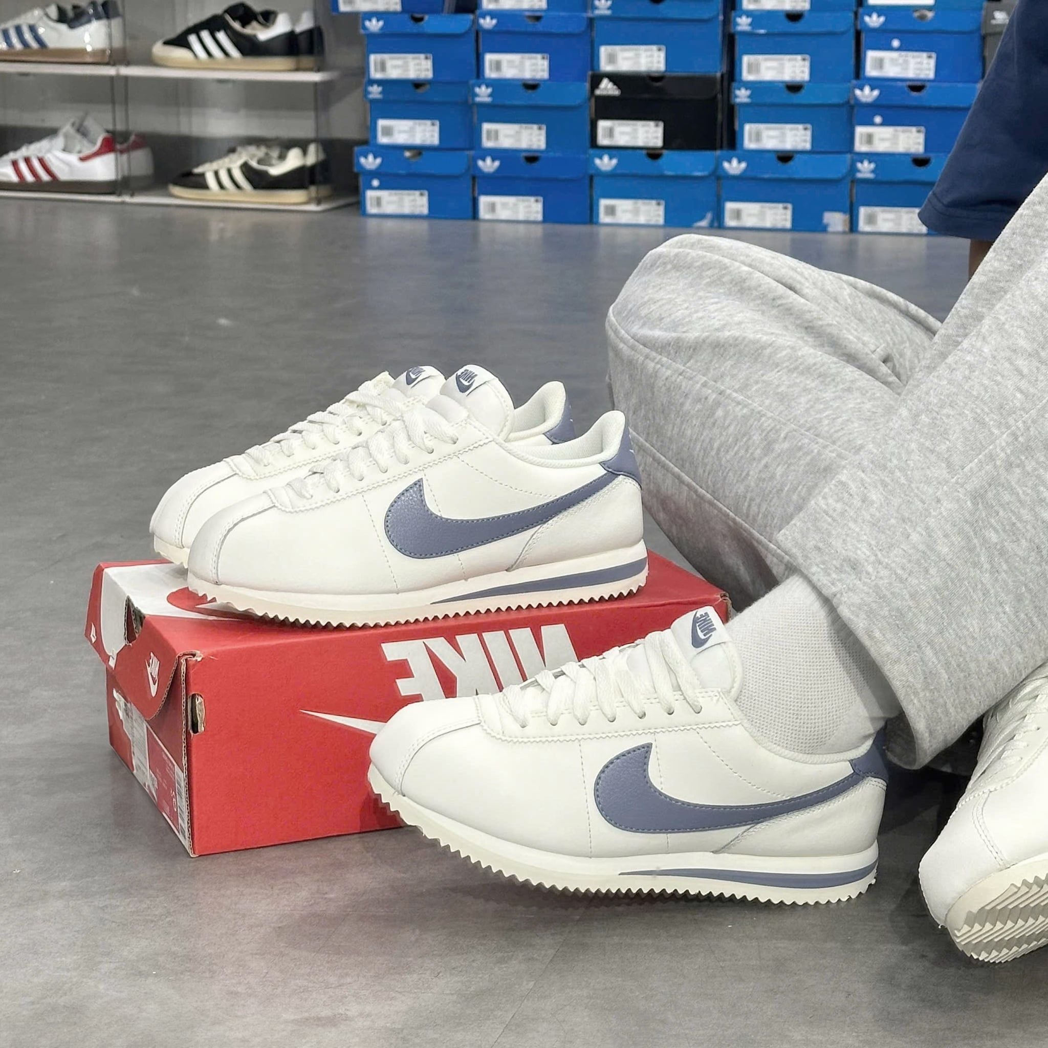  NIKE CORTEZ LEATHER BLUE DN1791-115 