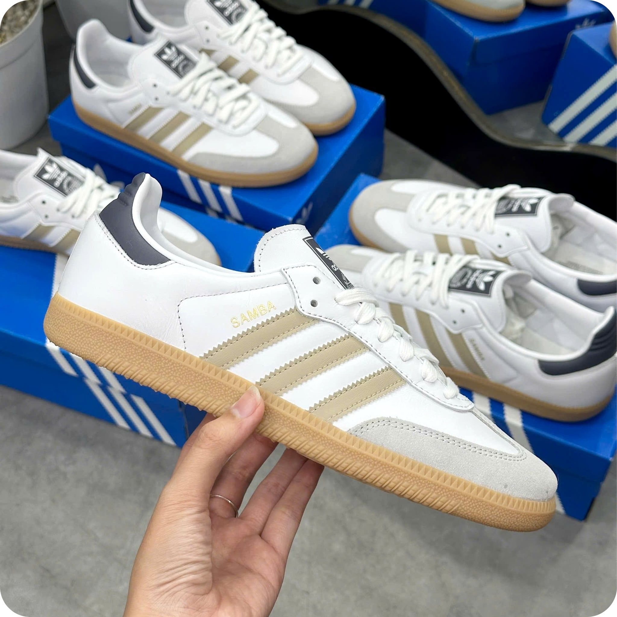  ADIDAS SAMBA OG STONE KHAKI IH6870 