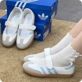  ADIDAS SAMBA JANE LIGHT BLUE JP9545 