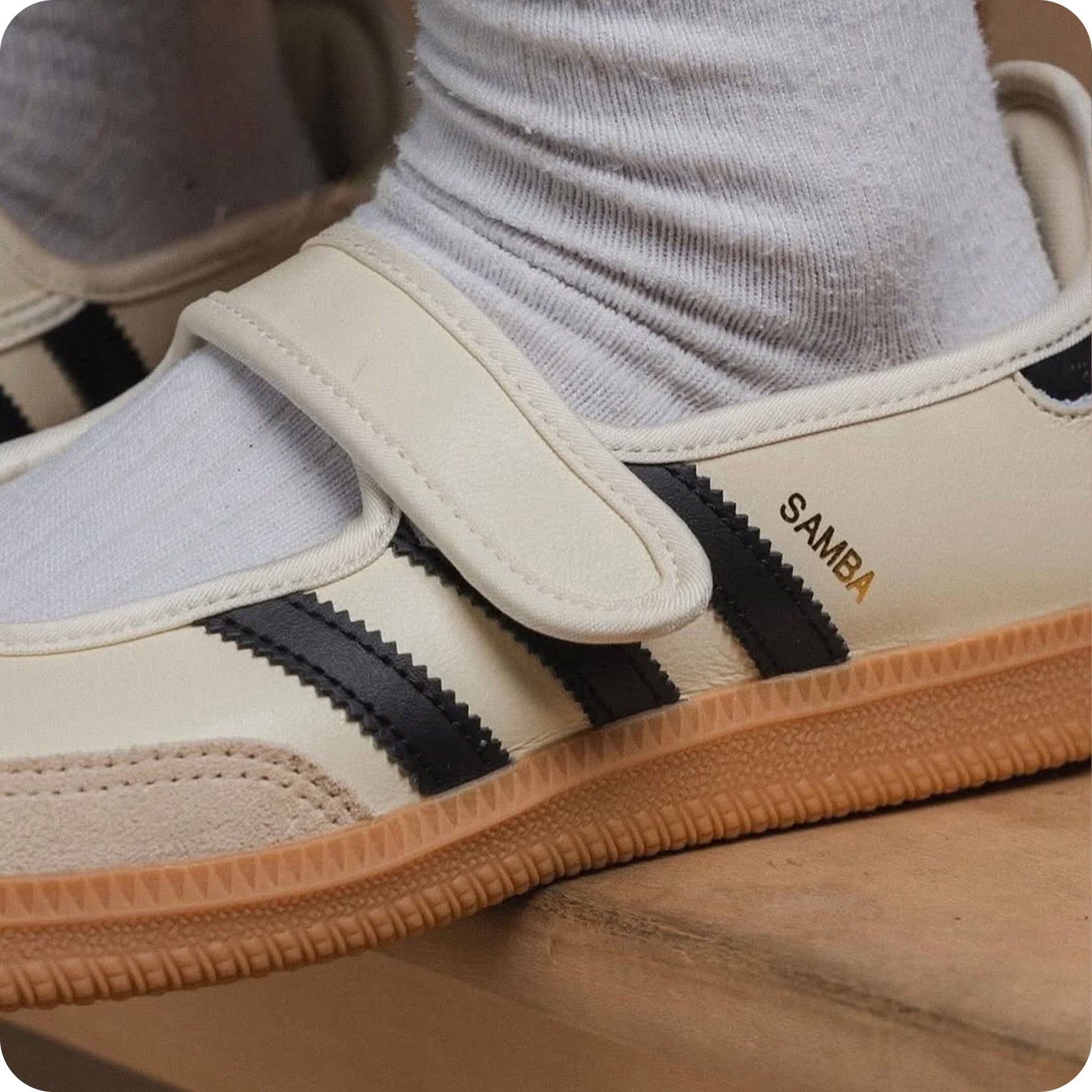  ADIDAS SAMBA JANE CREAM WHITE JR7338 