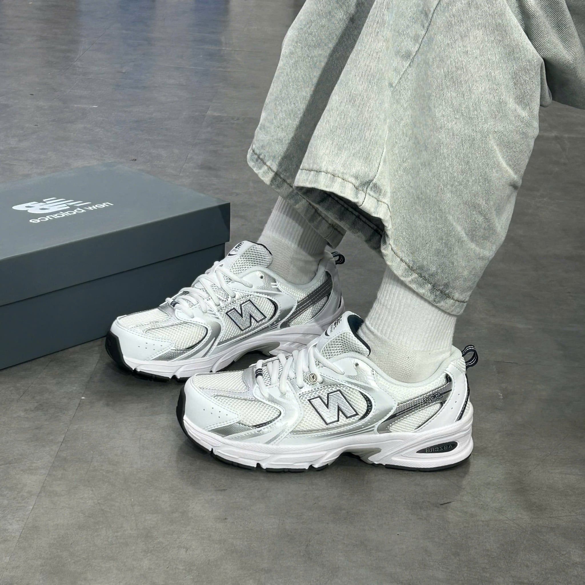  NEW BALANCE 530 WHITE NATURAL INDIGO GR530SB1 