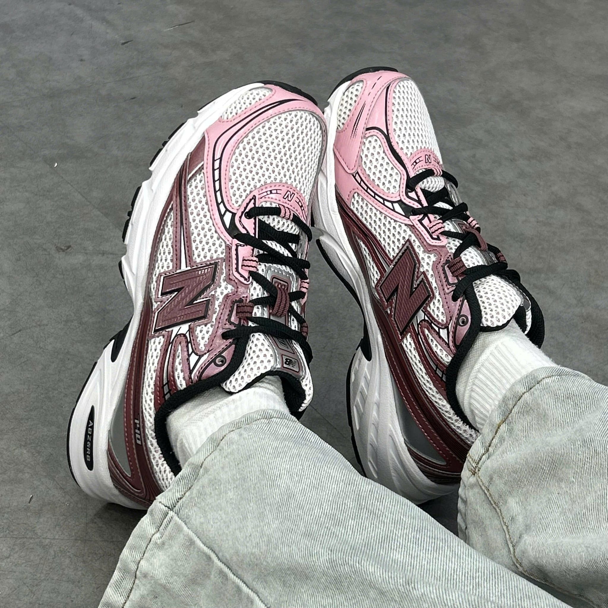  NEW BALANCE 740 WASHED BURGUNDY PINK TAFFY U740PG2 