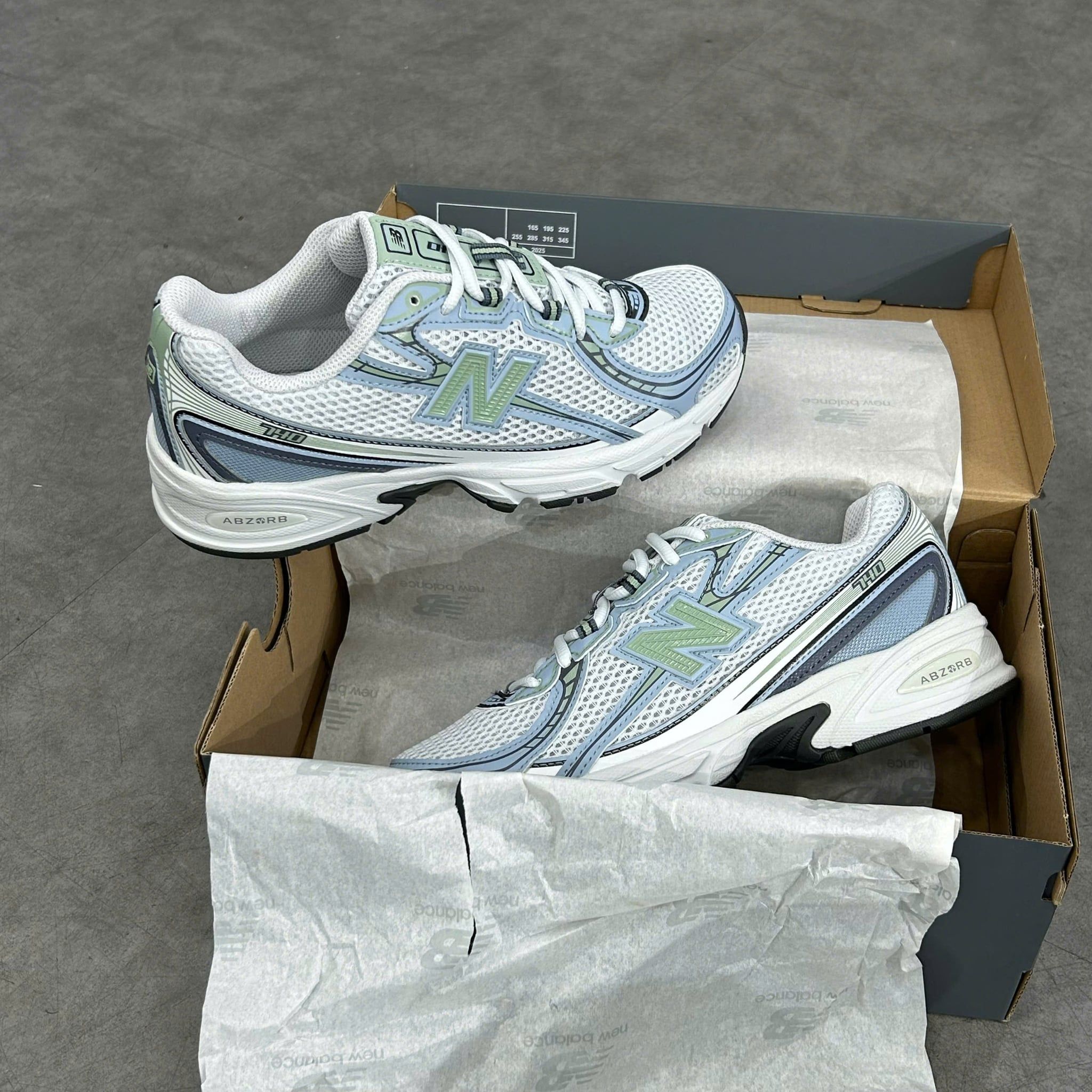  NEW BALANCE 740 SKY BLUE MINT GR740CF 