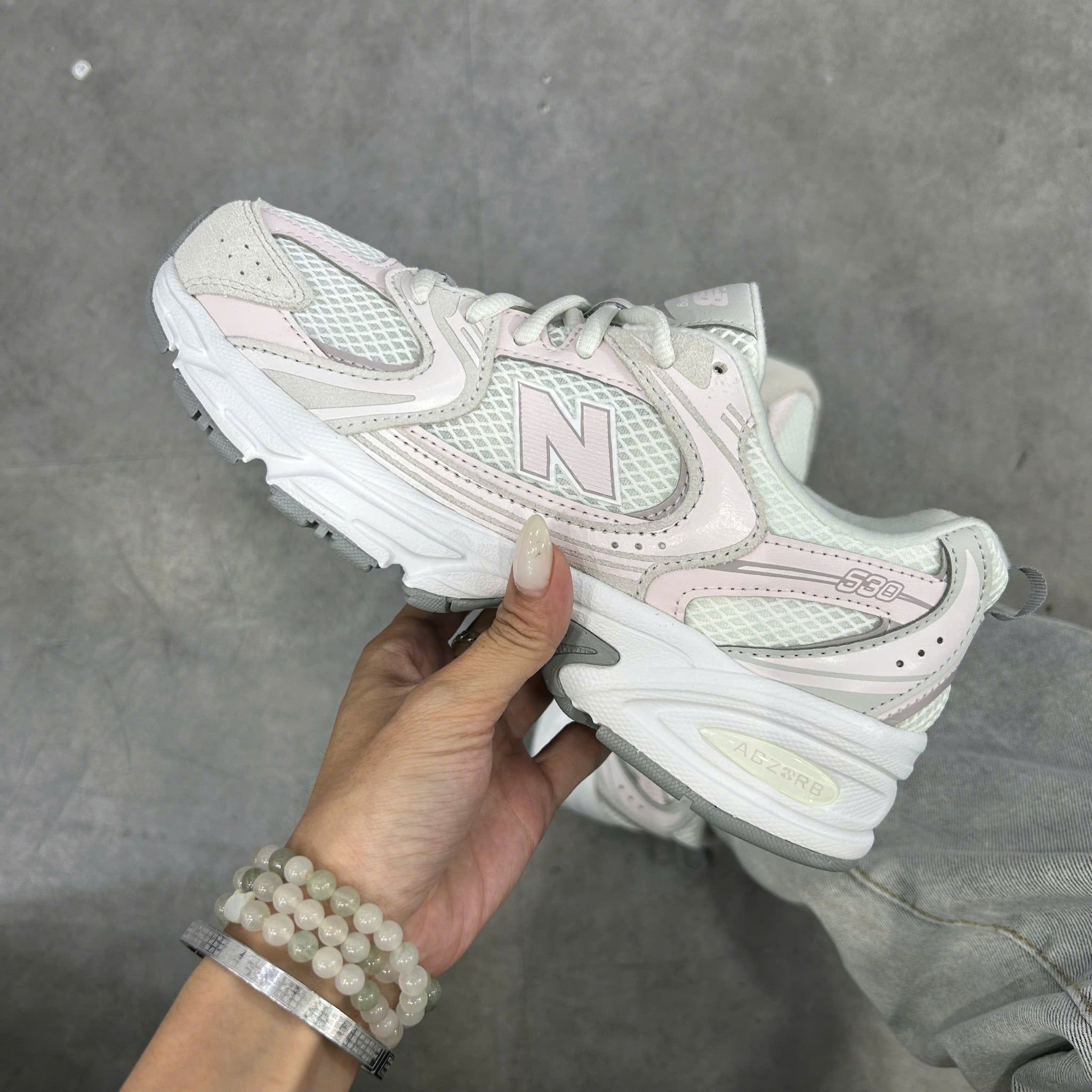  NEW BALANCE 530 GREY MATTER PINK SALT G5309LW 