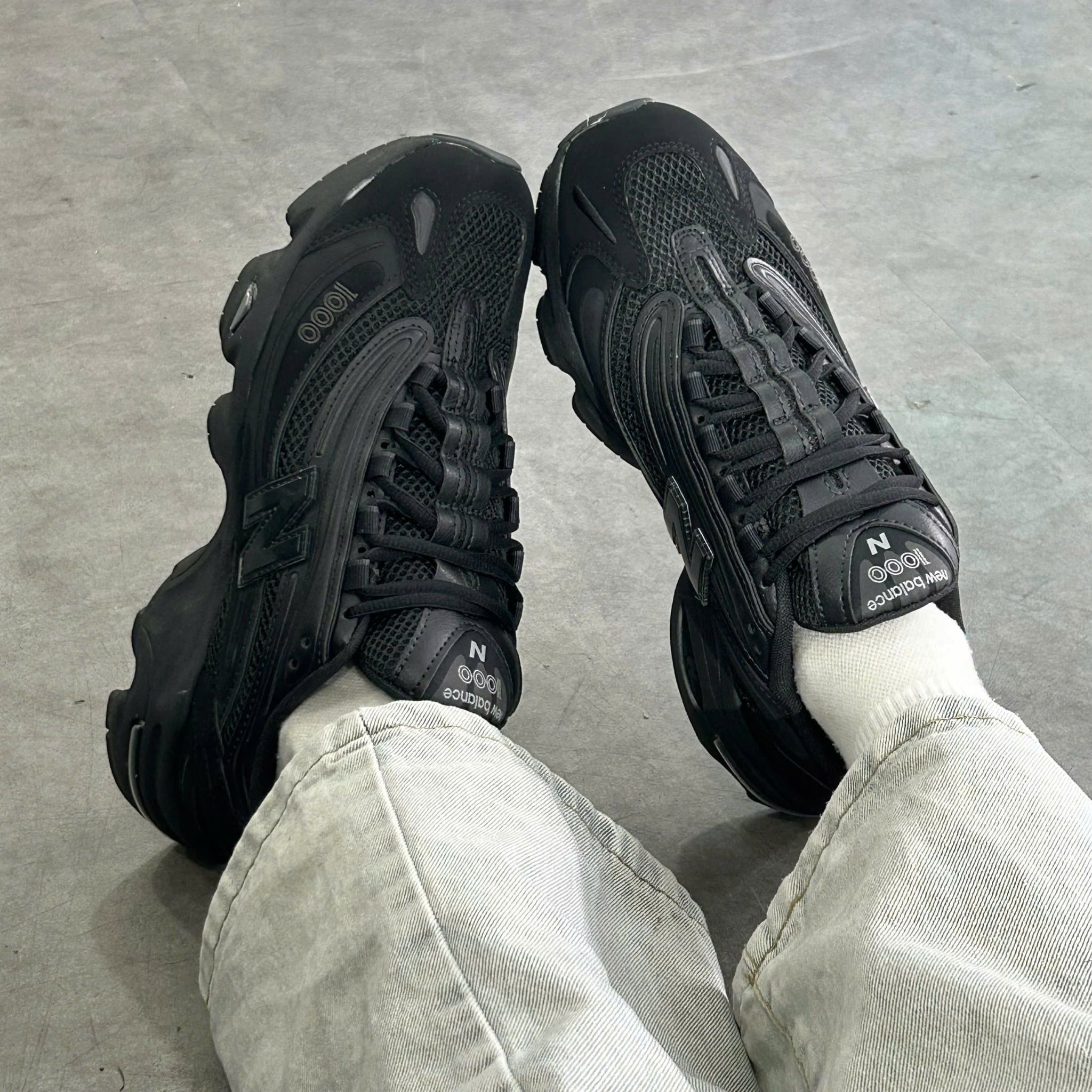  NEW BALANCE 1000 BLACK CEMENT M1000B 