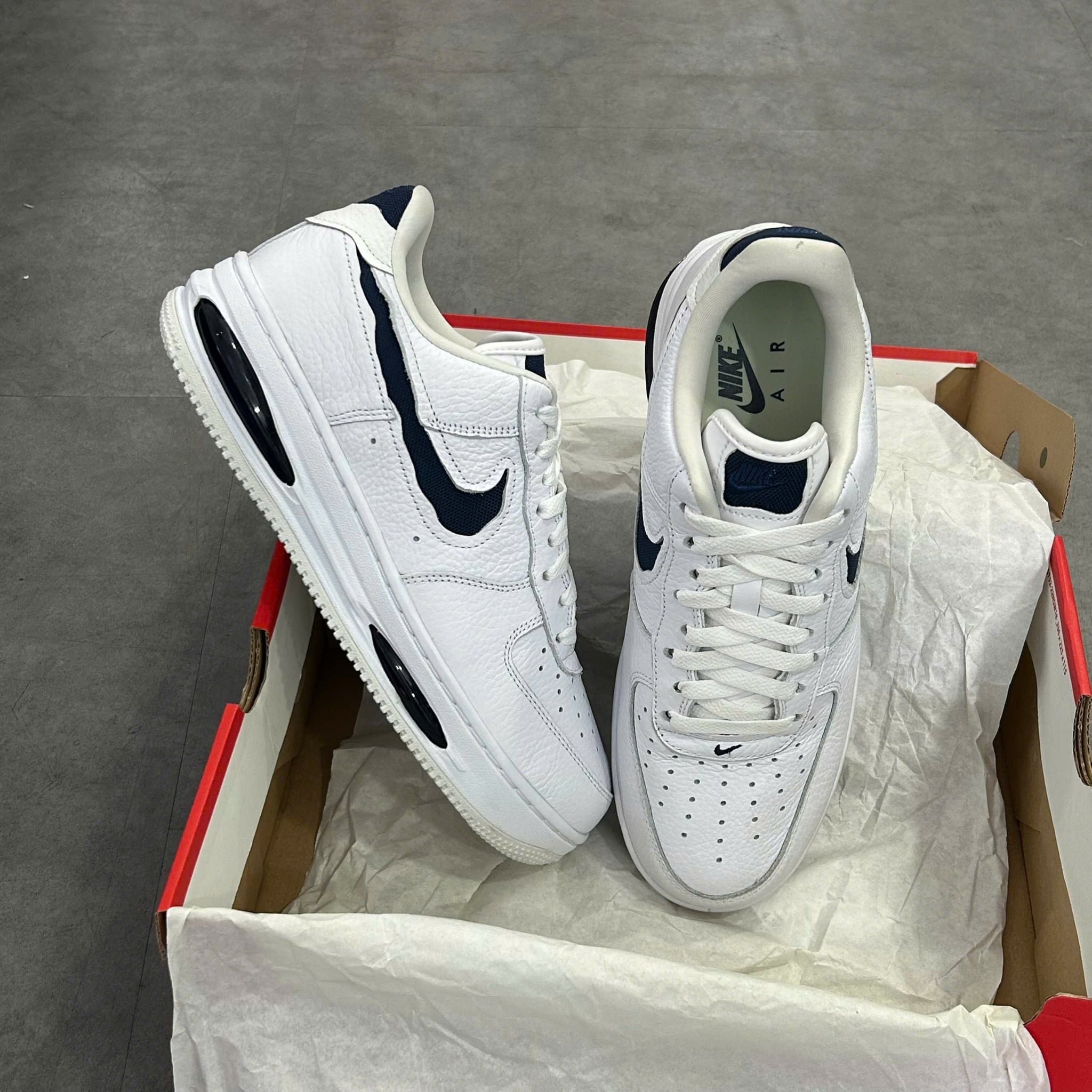  NIKE AIR FORCE 1 LOW EVO MIDNIGHT NAVY HF3630-102 