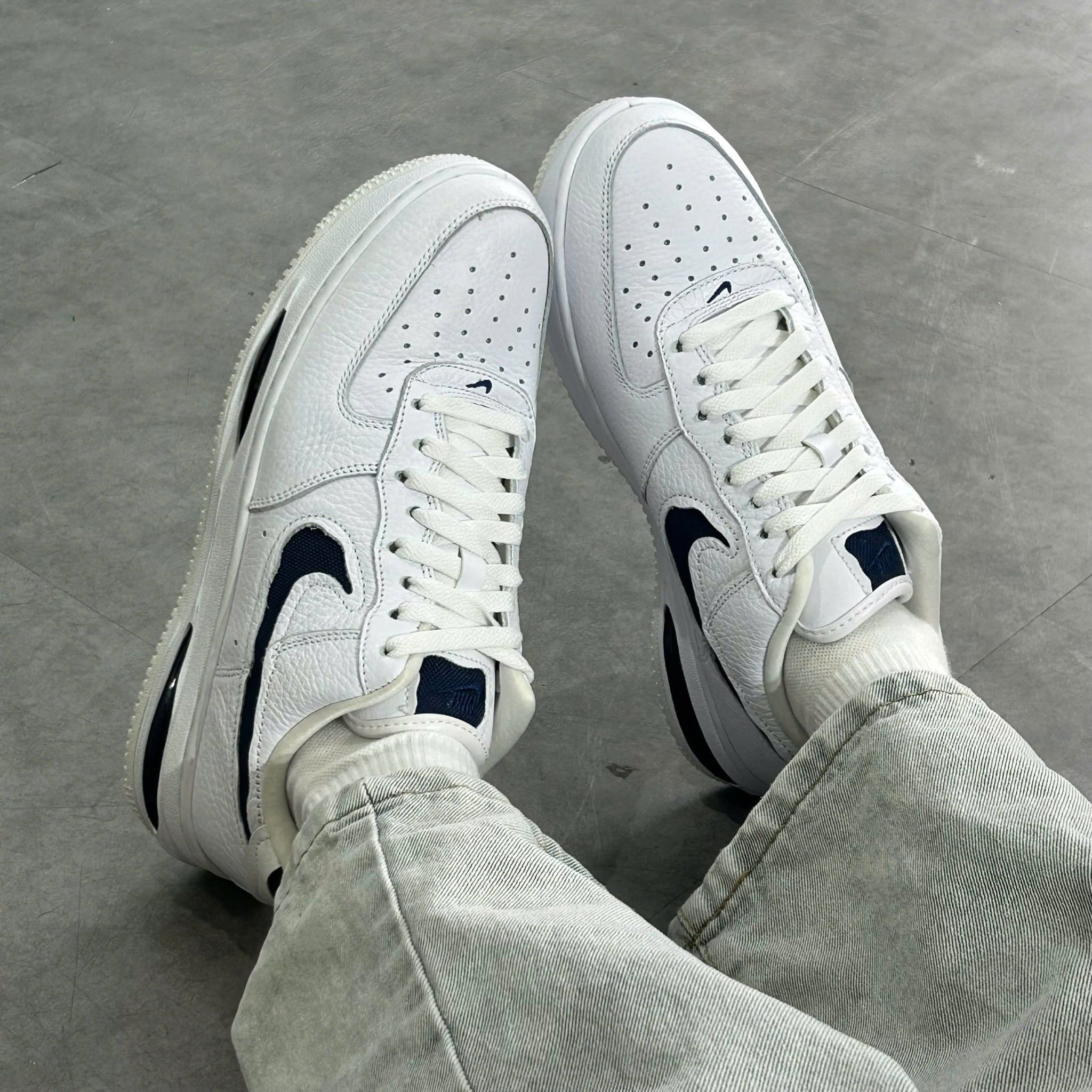  NIKE AIR FORCE 1 LOW EVO MIDNIGHT NAVY HF3630-102 