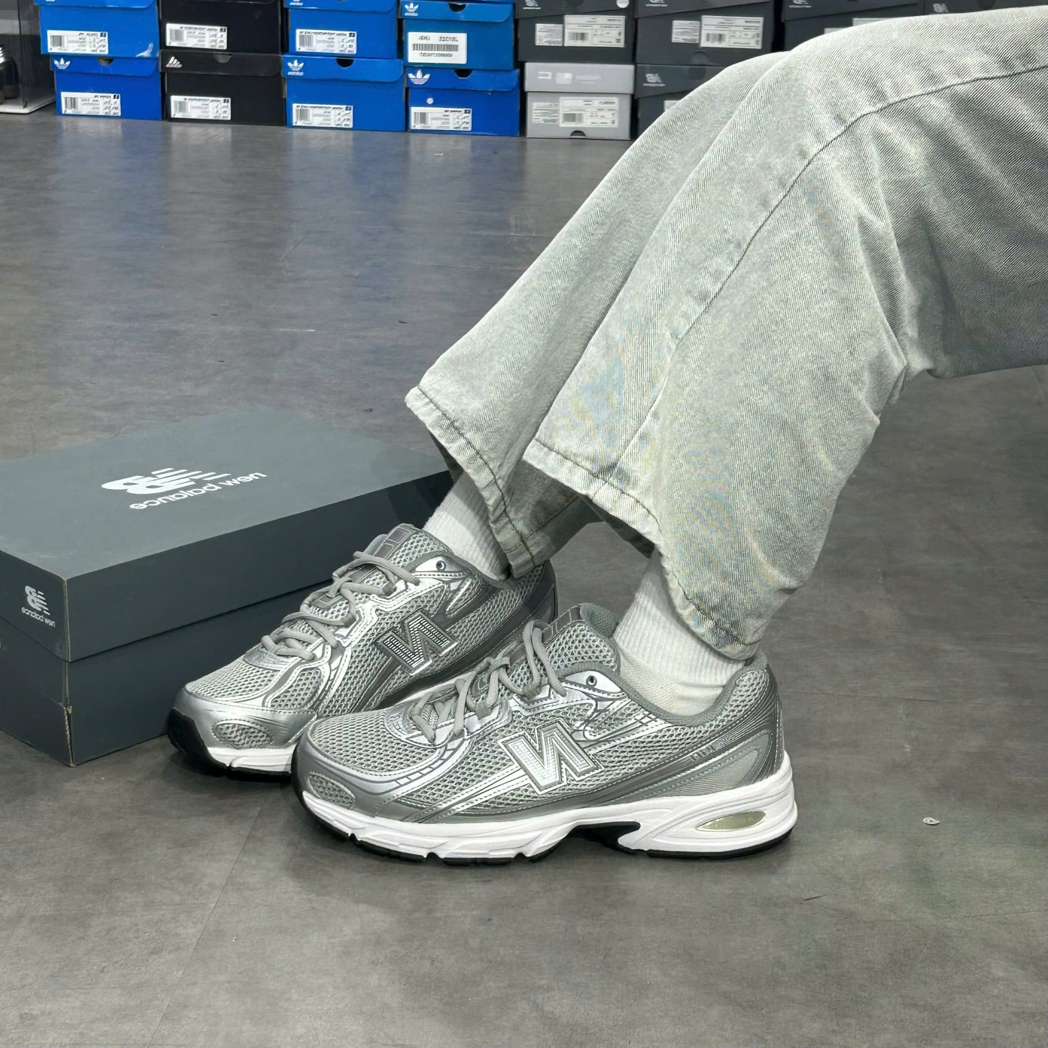  NEW BALANCE 740 SILVER CASTLEROCK U740SG2 