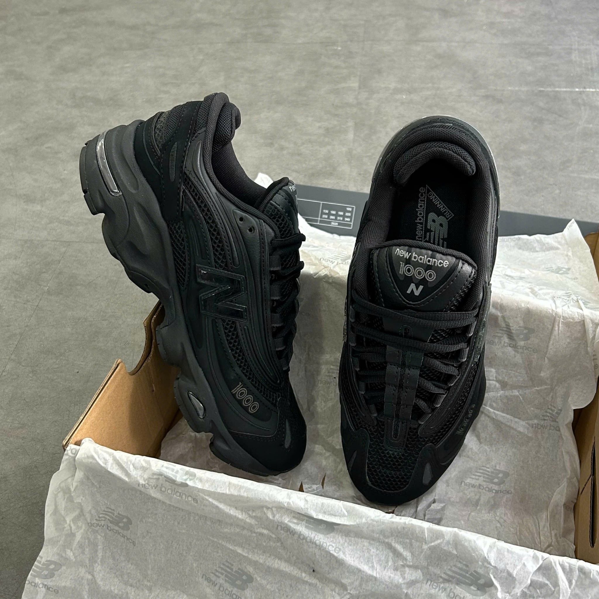  NEW BALANCE 1000 BLACK CEMENT M1000B 